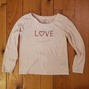 Gap Kids Sleep long sleeve pajama top girls 10